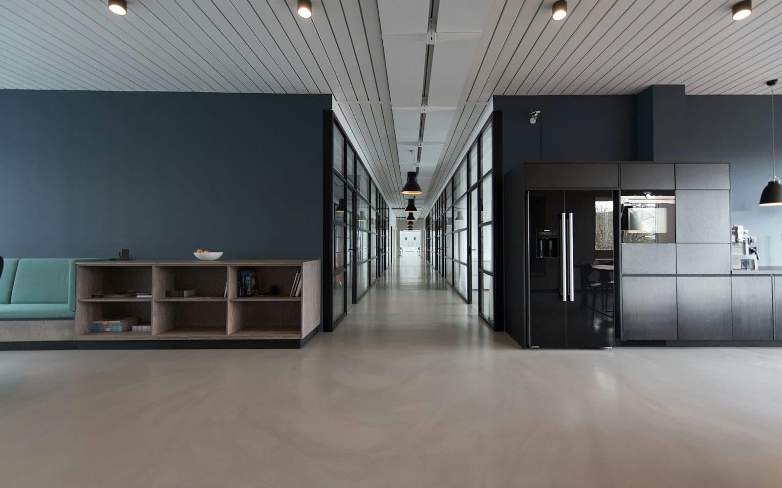 Modern Pakistani office interior with furniture ready for work — OfficeKarkhana